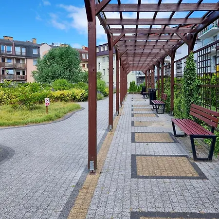 Visit Baltic - Kwartal Rozy Wiatrow Lawendowy Z Sypialnia I Balkonem