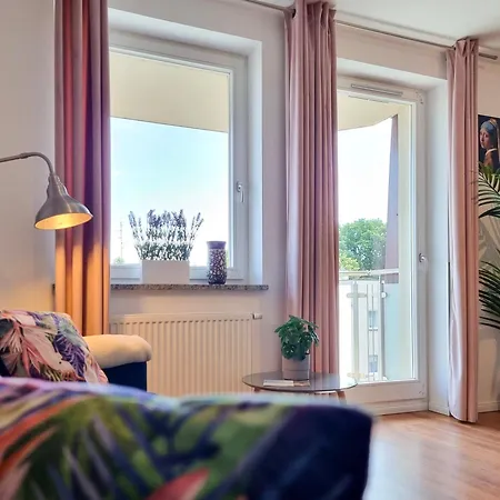 Apartmán Visit Baltic - Kwartal Rozy Wiatrow Lawendowy Z Sypialnia I Balkonem *